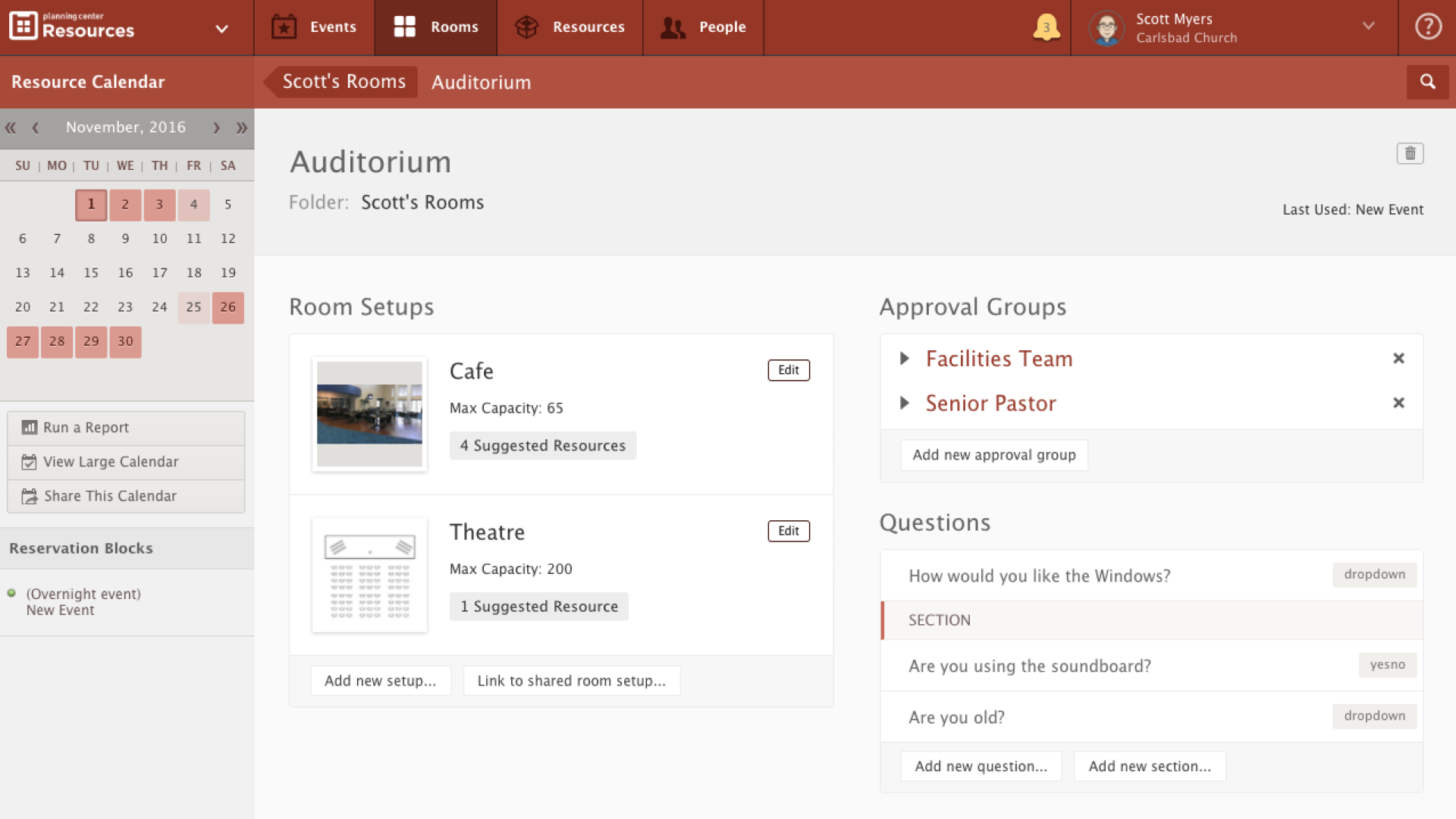 Planning Center Calendar screenshot 9