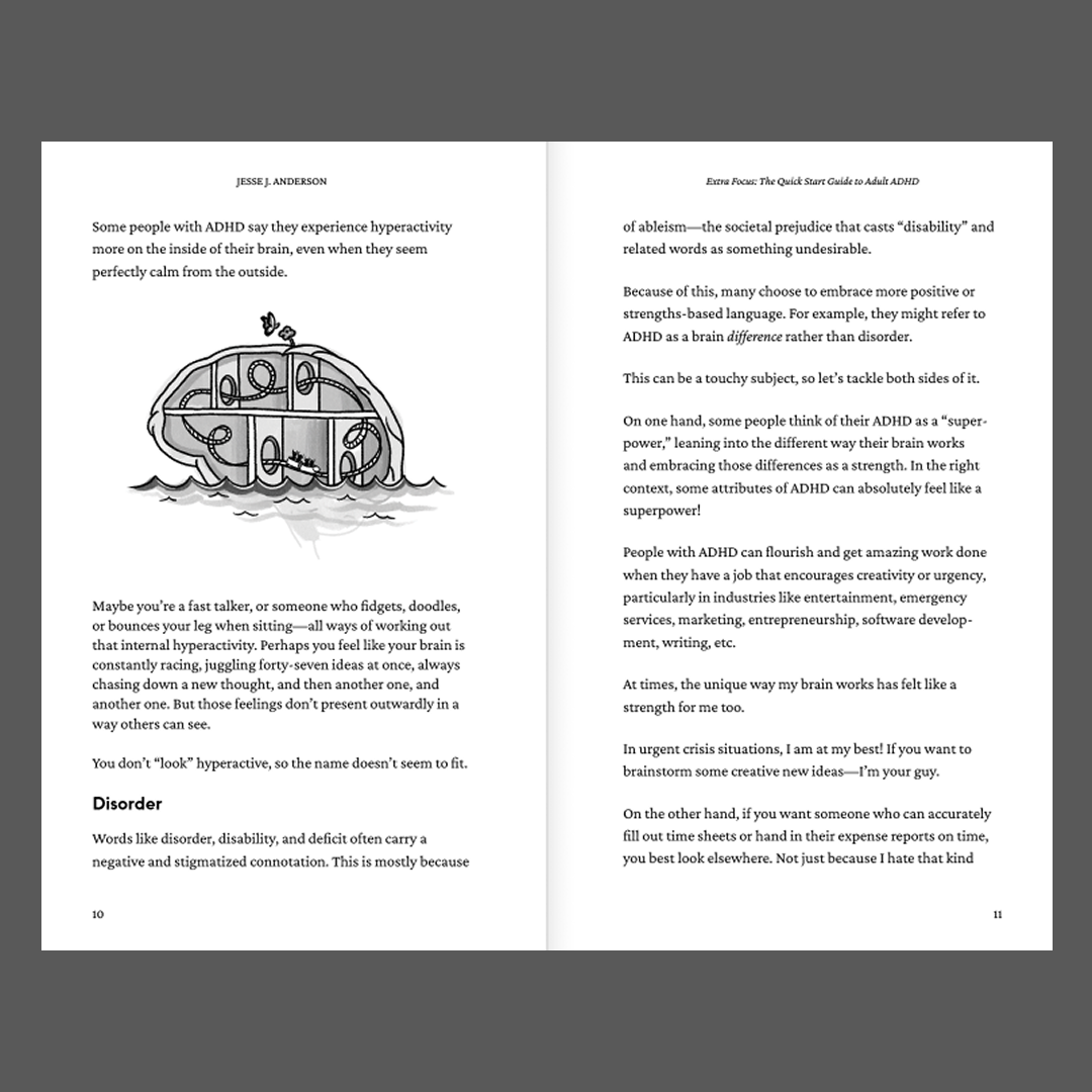 Extra Focus: Book and Marketing Website screenshot 7